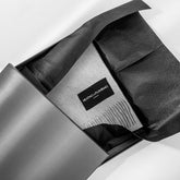 Love Stories - 100% Cashmere Scarf - Light Grey - Heating & Plumbing London -